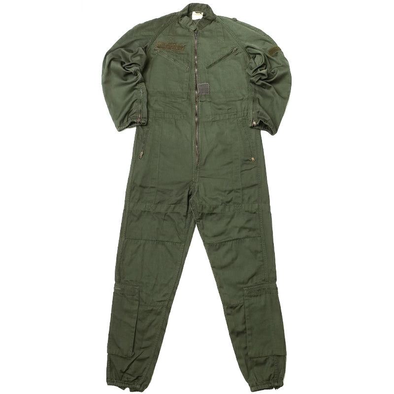 Vintage French army tanker jump suit coverall combi overall military boiler