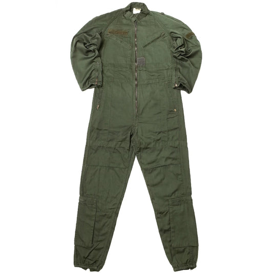 Vintage French army tanker jump suit coverall combi overall military boiler