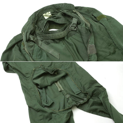 Vintage French army tanker jump suit coverall combi overall military boiler