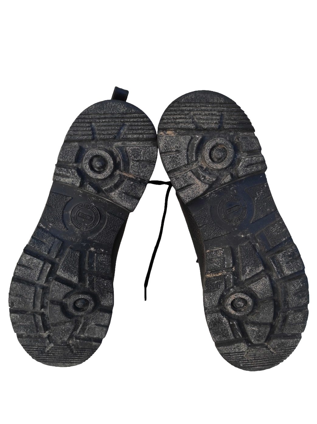 Authentic German army black leather paratrooper boots para combat assault military lined