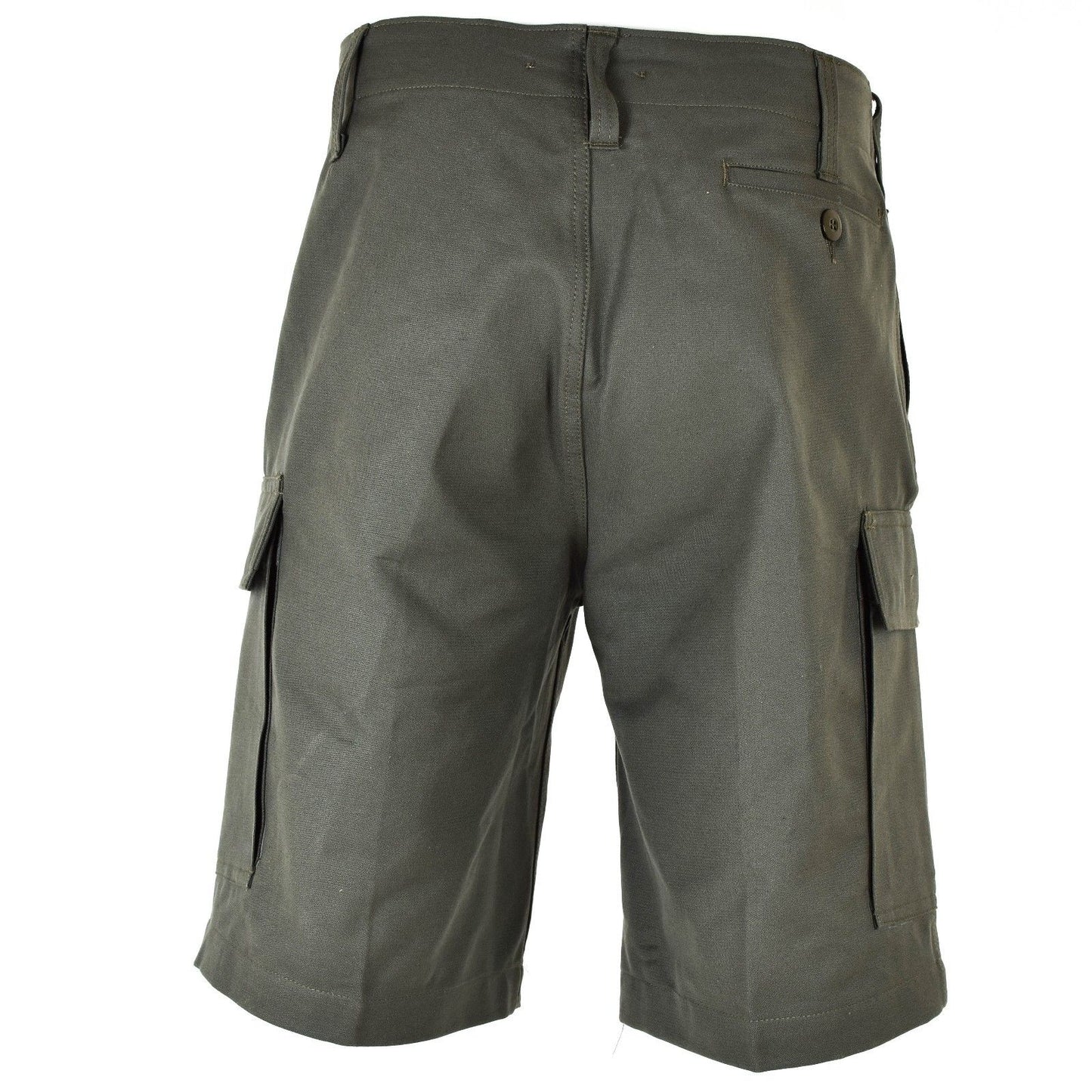 New Authentic vintage German army moleskin shorts bermuda olive trousers combat cargo pants bottoms military Bundeswehr khaki unissued