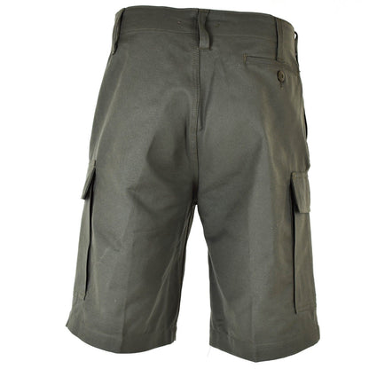 New Authentic vintage German army moleskin shorts bermuda olive trousers combat cargo pants bottoms military Bundeswehr khaki unissued