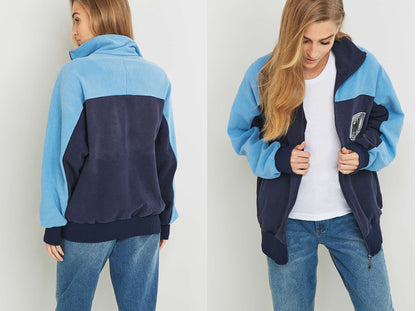 Vintage German Army Bundeswehr Tracksuit Top jacket coat hoody military  sweatshirt vintage retro women