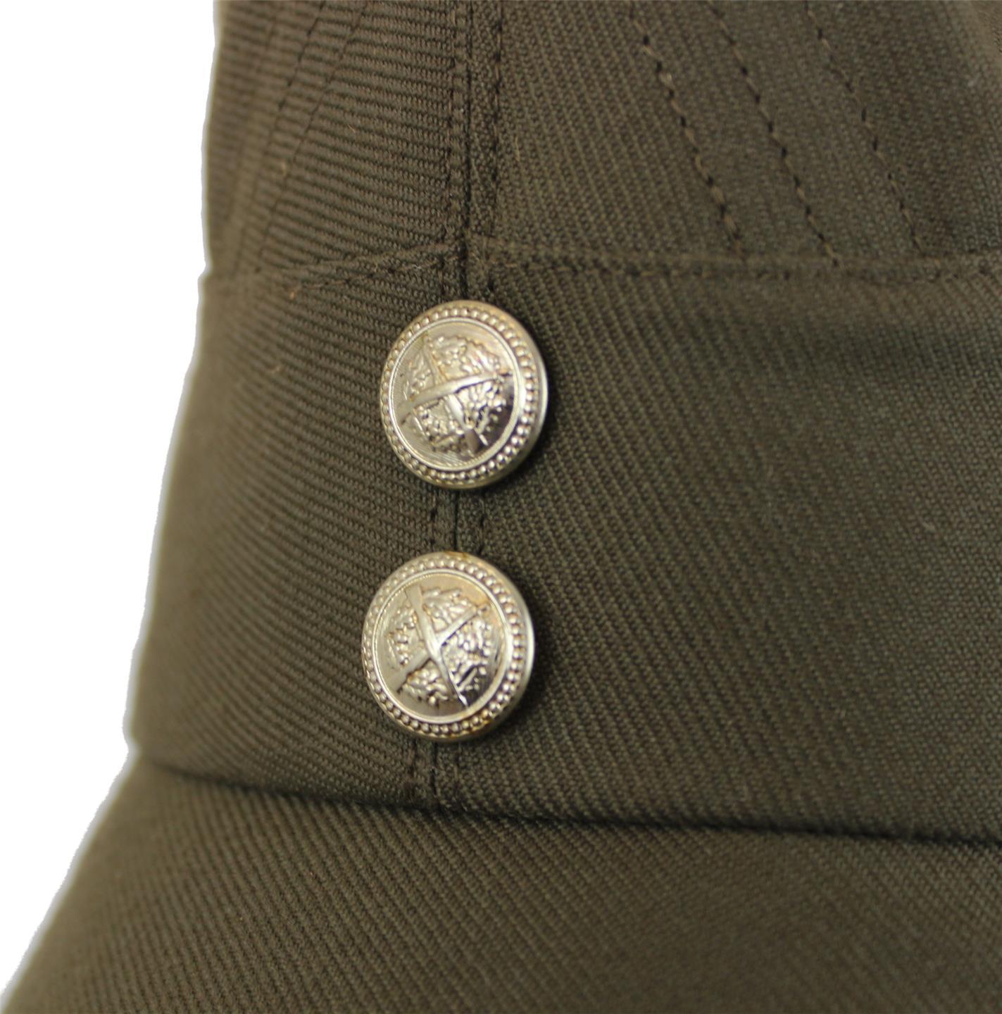 New Unissued Soviet Era Hungarian army cadet cap hat communist socialist military olive
