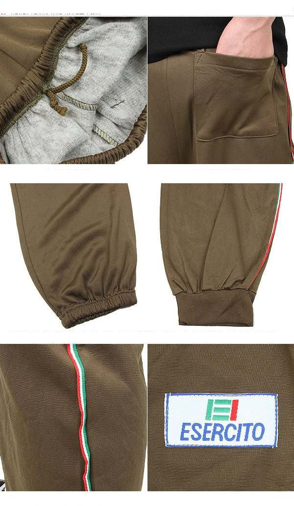 New Italian Army Training Tracksuit bottoms pants joggers military vintage retro sports