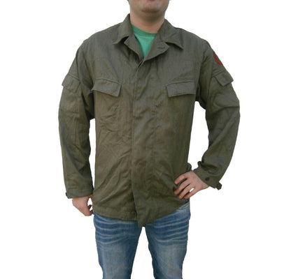 Vintage East German Army Kampfgruppe fieldshirt jacket coat shirt NVA GDR DDR Communist military