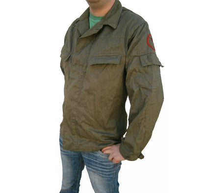 Vintage East German Army Kampfgruppe fieldshirt jacket coat shirt NVA GDR DDR Communist military
