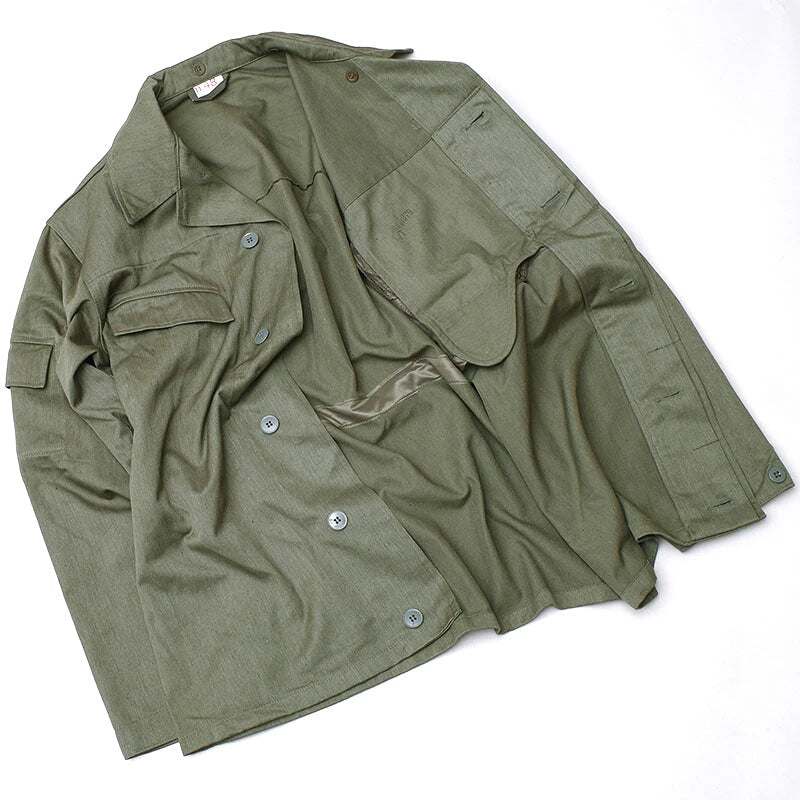 New Vintage East German Army Kampfgruppe fieldshirt jacket coat shirt NVA GDR DDR Communist military  Unissued