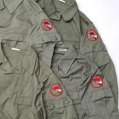 New Vintage East German Army Kampfgruppe fieldshirt jacket coat shirt NVA GDR DDR Communist military  Unissued