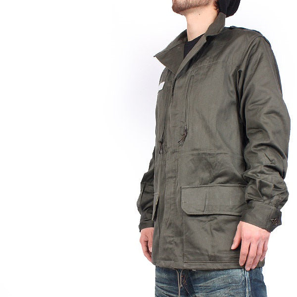 New Unissued French army M64 olive field jacket combat coat surplus military retro urban vintage