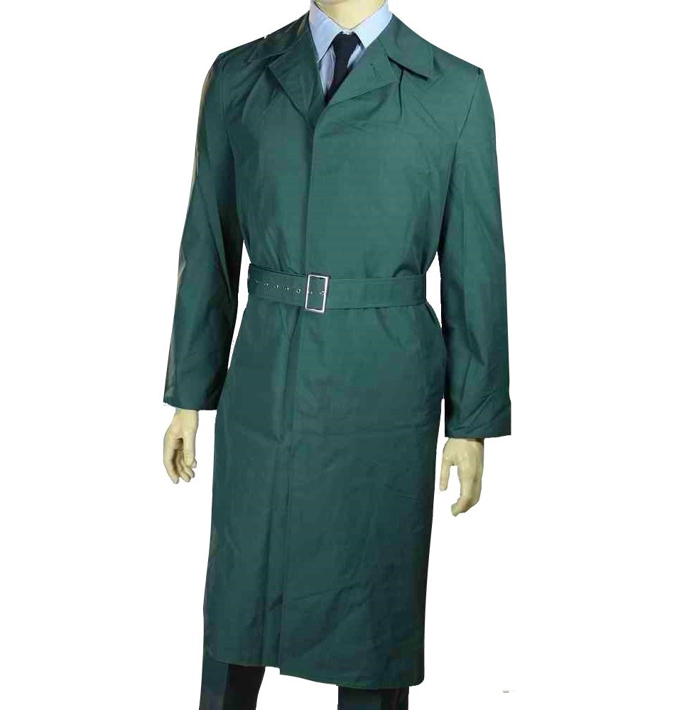 New 1980s East German vopo army raincoat military coat trenchcoat NVA DDR GDR Unissued