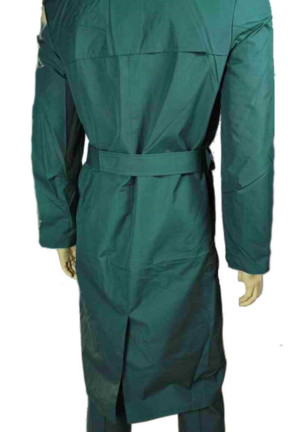 New 1980s East German vopo army raincoat military coat trenchcoat NVA DDR GDR Unissued