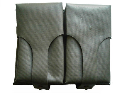 New Vintage German army rubberised ammo double belt pouch military ammunition