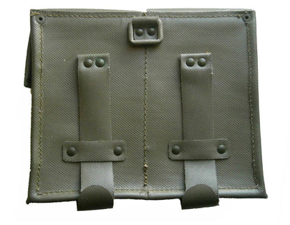 New Vintage German army rubberised ammo double belt pouch military ammunition