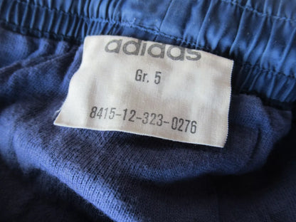 Vintage German Army adidas Gym shorts 1980s sports sprinter pool military silky