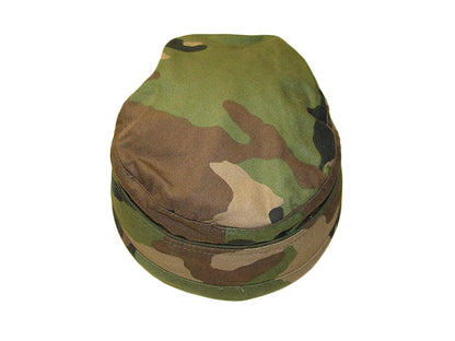 authentic Slovakian army cadet peaked cap beret military hat woodland camouflage camo baseball