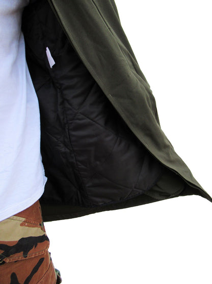 Vintage Slovakian army M98 combat parka jacket coat military olive drab