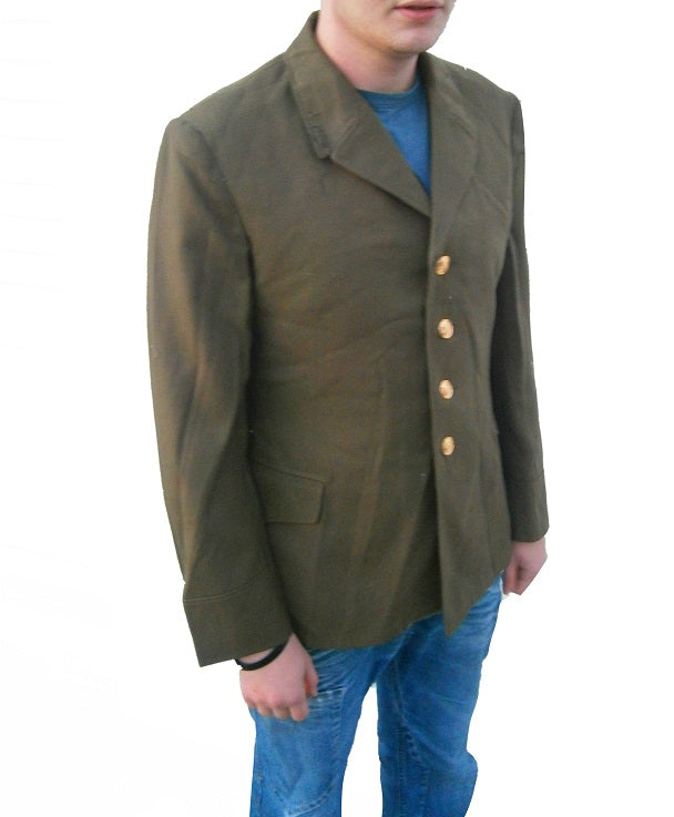 Vintage Soviet Red Army military blazer jacket blazer coat army USSR CCCP communist Russia no tabs sports