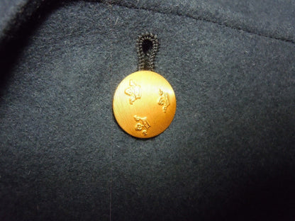 Vintage 1960s Swedish Navy Army Blue Dress Jacket Military Blazer marine Parade