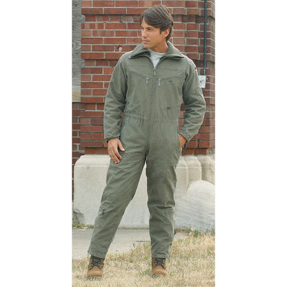 Authentic German army lined tanker jump suit coverall combi overall military Bundeswehr boiler overall