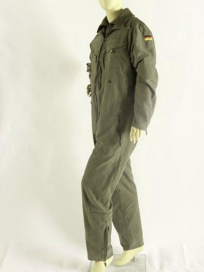 Authentic German army lined tanker jump suit coverall combi overall military Bundeswehr boiler overall
