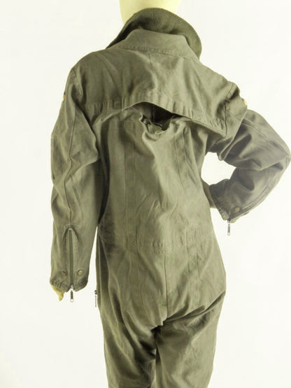 Authentic German army lined tanker jump suit coverall combi overall military Bundeswehr boiler overall