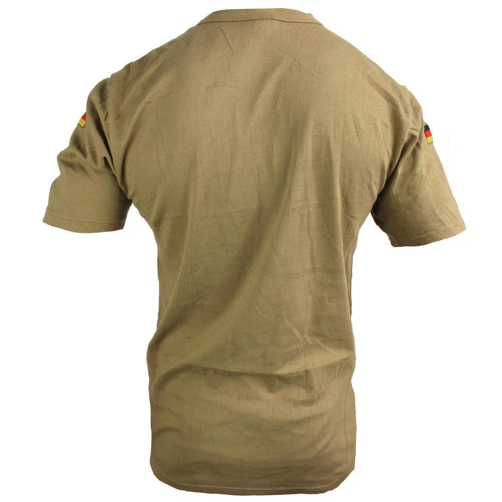 Authentic German army tropen tropical t-shirt military bundeswehr t-shirt desert