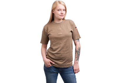 Authentic German army tropen tropical t-shirt military bundeswehr t-shirt desert w