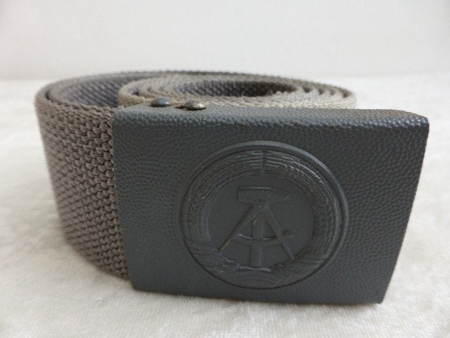Vintage East German web belt cold war communist soviet era NVA DDR GDR webbing